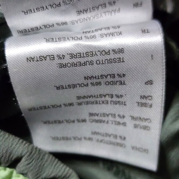 KILLTEC Solid All Green Crop Zipper Pocket Cargo Pants Womens Size 16 - Picture 4 of 5